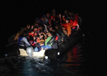 The Mediterranean Sea swallowed 3,500 children during the crossing to Europe over the course of 10 years?