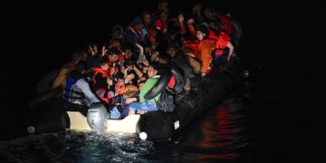 The Mediterranean Sea swallowed 3,500 children during the crossing to Europe over the course of 10 years?
